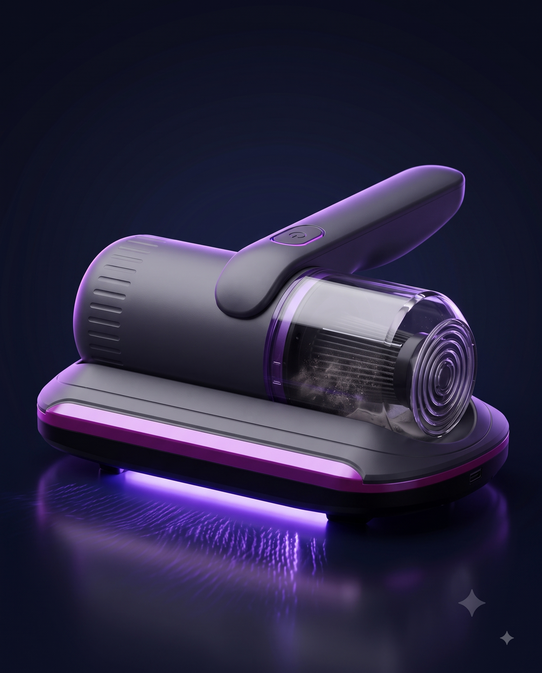 PureBed UV Pro on its charging base