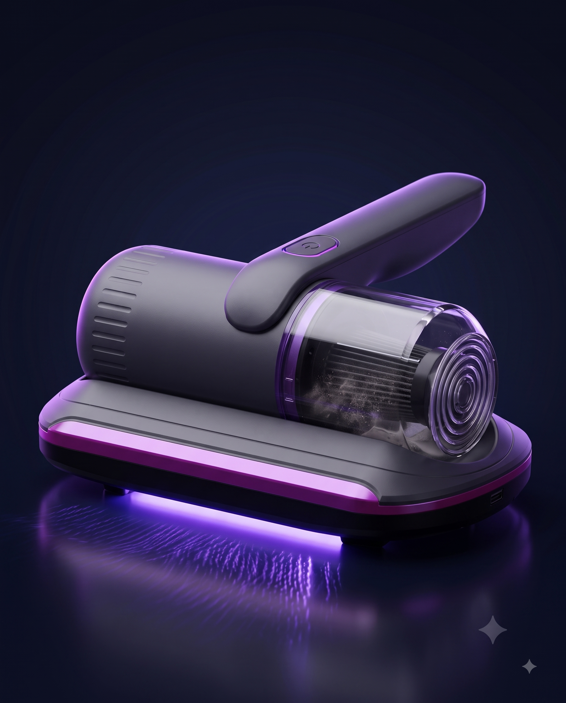 PureBed UV Pro on its charging base